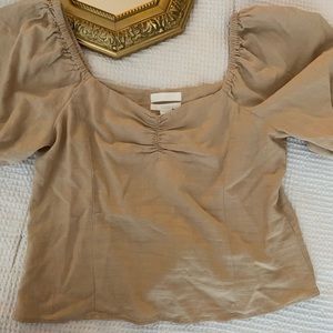 Beige H&M blouse